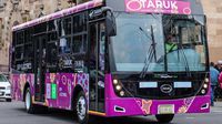 Conoce a ‘Taruk’, el nuevo camión eléctrico que viajará por tres alcaldías de CDMX