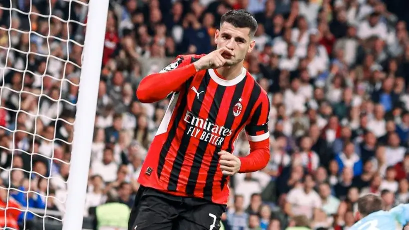 Álvaro Morata es hospitalizado en Italia tras golpe en la cabeza