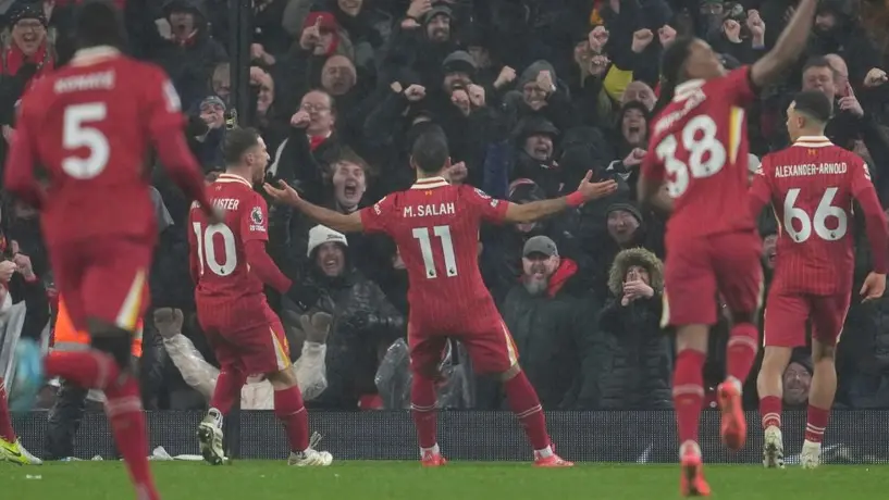 Mohamed Salah tiene más del doble de goles que todo el Manchester United desde 2020