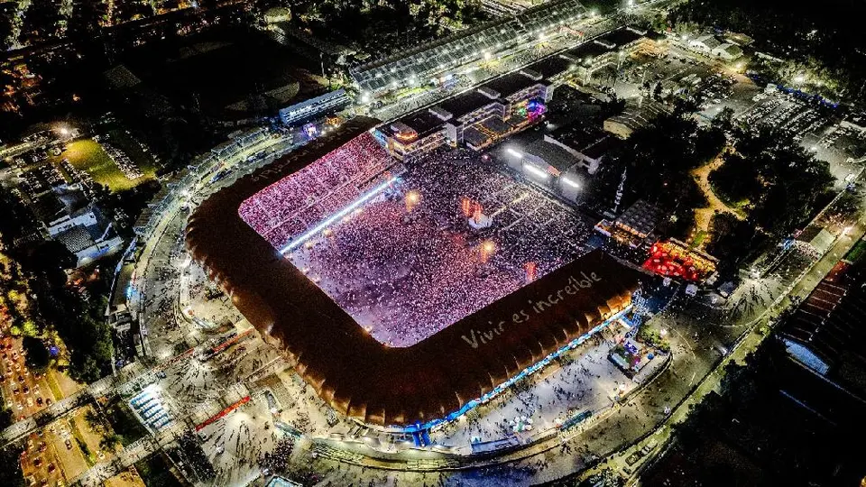¿Cuáles fueron los escenarios en México que vendieron más boletos para conciertos?