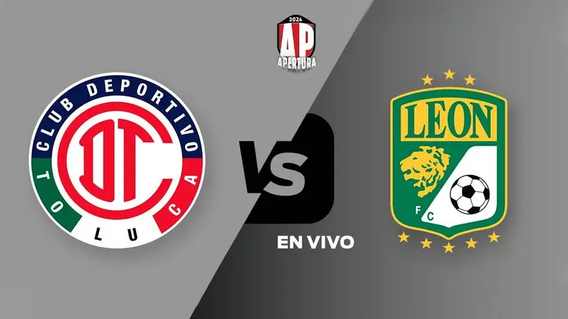 Toluca vs León EN VIVO Liga MX Apertura 2024 Jornada 15