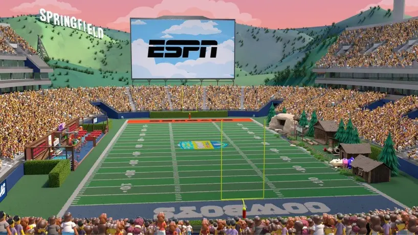 ¡Funday Football! Elenco de Los Simpsons se incluirán en el Bengals vs Cowboys