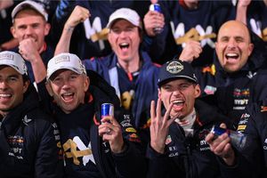 Celebridades festejan el tetracampeonato de Max Verstappen en Las Vegas