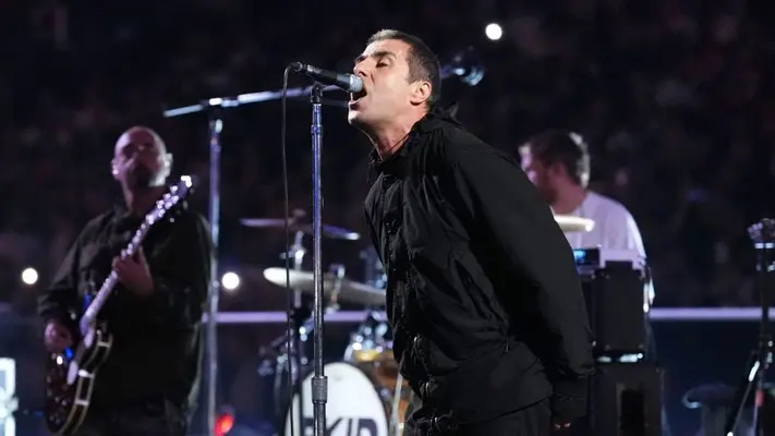 Liam Gallagher tocó en la pelea entre Joshua vs Dubois ¿Y Noel?