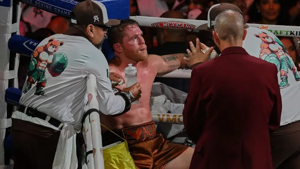 'Canelo' Álvarez tras vencer a Berlanga por decisión: "A veces hay KO, a veces no"