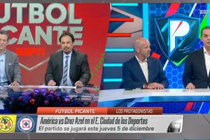 ¡Histórico! Martinoli y Luis García aparecen en las pantallas de ESPN