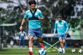 Víctor Dávila ya tuvo su primer entrenamiento como jugador de América