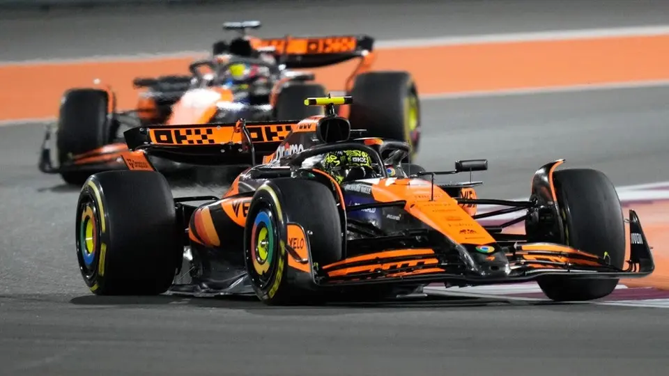 McLaren hace 1-2 en el Sprint de Qatar y da un paso al título de la Fórmula 1