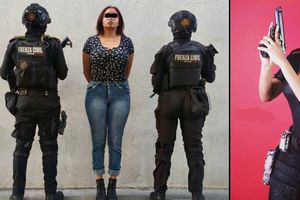 Detienen a ‘La Polisex’ por portar varias dosis de droga ¡Hermana, cayó la ley!