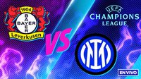 Bayer Leverkusen vs Inter de Milán EN VIVO UEFA Champions League Fase de Liga Jornada 6