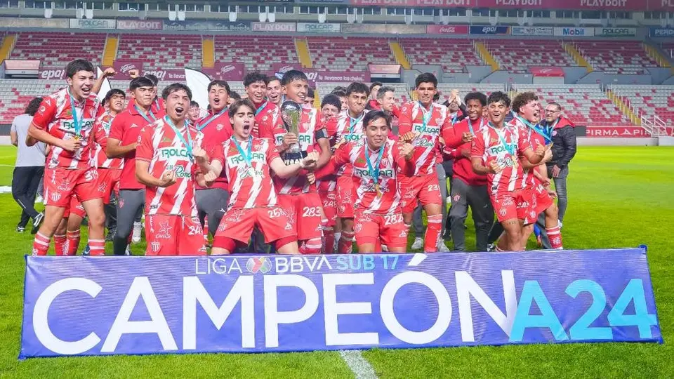 ¡Rayos campeones! Necaxa se queda con el título Sub 17 de la Liga MX
