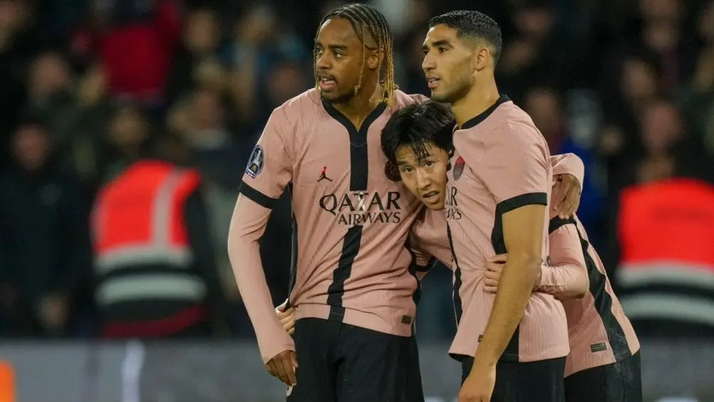 PSG mantiene el invicto con doblete de Bradley Barcola ante Rennes | AP