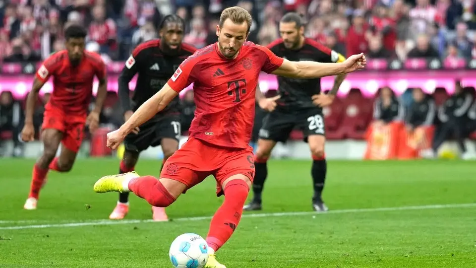Doblete de Harry Kane comanda la goleada del Bayern Munich al Union Berlín