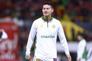 ¡Como superestrella! James Rodríguez abandona León acompañado de alta seguridad