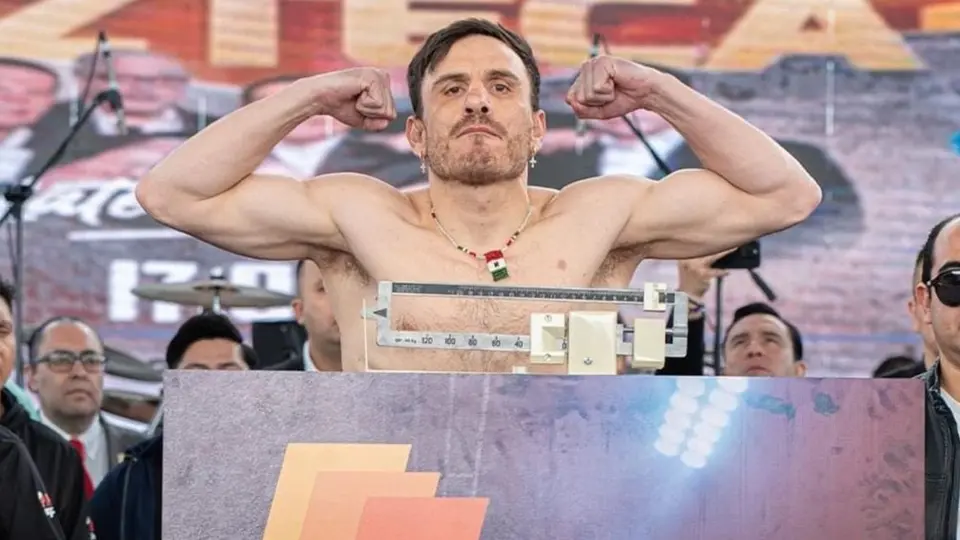 Omar Chávez rebasó el limite de peso por 10 Kg, confirma la Comisión de Boxeo de la CDMX