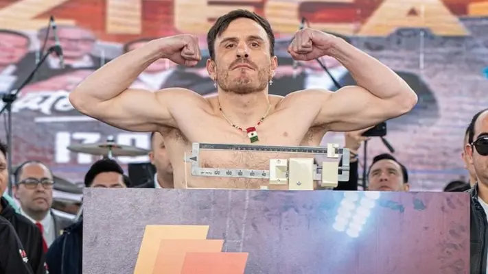 Omar Chávez rebasó el limite de peso por 10 Kg, confirma la Comisión de Boxeo de la CDMX