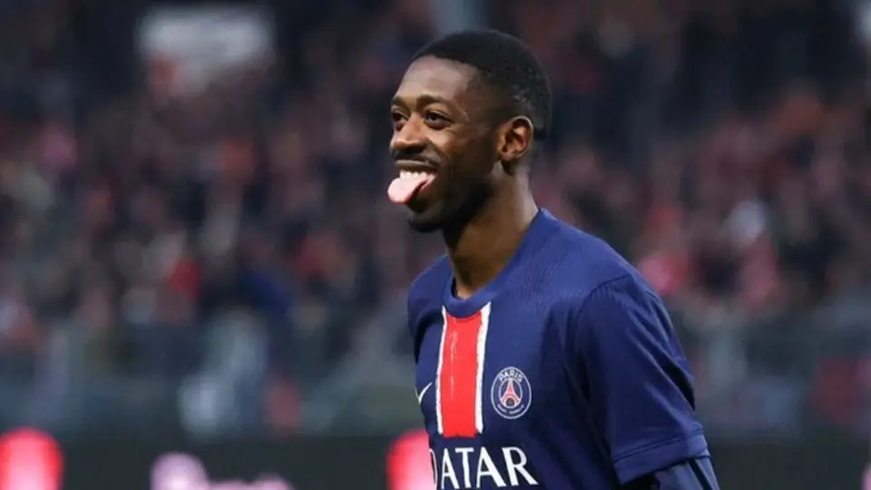 Dembélé se manda hat trick en el triunfo del PSG ante el Brest