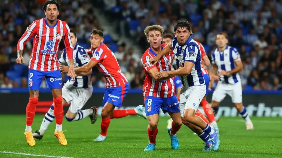 Atlético de Madrid no levanta y divide puntos con la Real Sociedad en Anoeta