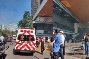 Reportan incendio en restaurante de Plaza Miyana de Polanco