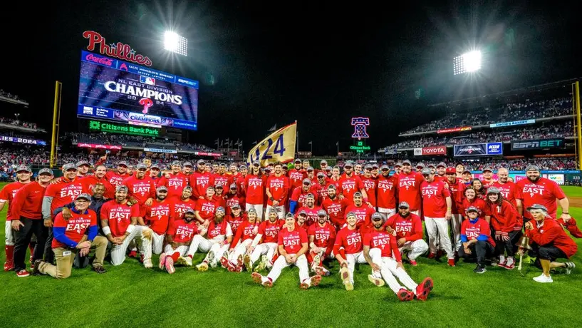 Philadelphia Phillies gana la división este de la Liga Nacional después de 13 años