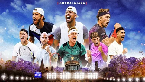 Listo el cuadro principal para el Ultimate Tennis Showdown Guadalajara; destaca Kyrgios