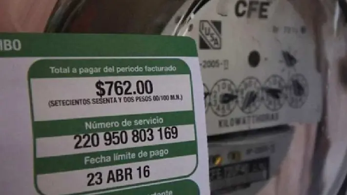 CFE: Estas personas ya no pagarán recibo de luz de por vida