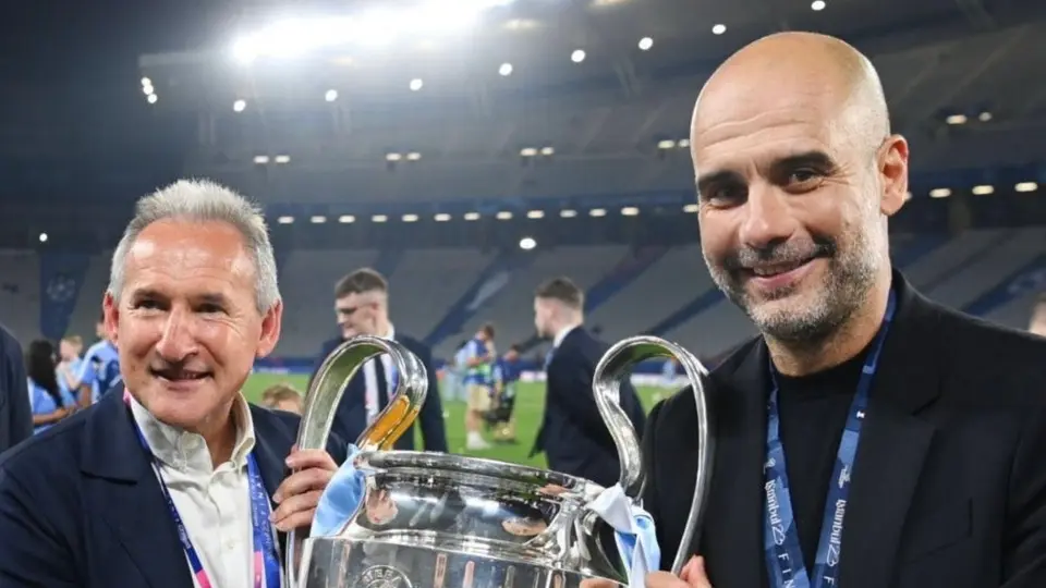 Manchester City anuncia la salida del directivo Txiki Begiristain, 'mano derecha' de Guardiola