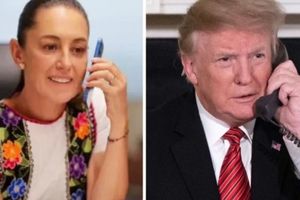 Donald Trump asegura que Claudia Sheinbaum “aceptó impedir” que migrantes crucen ilegalmente la frontera de Estados Unidos
