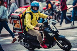 ¿Repartidores de comida por aplicación tendrán pensión? Esto se sabe