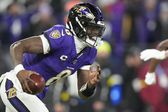 ¡Histórico! Lamar Jackson alcanzó 602 yardas de carrera en postemporada