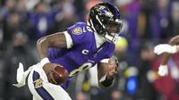 ¡Histórico! Lamar Jackson alcanzó 602 yardas de carrera en postemporada