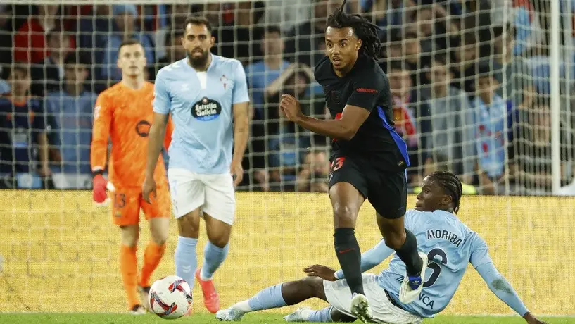 Koundé asume culpa en empate del Barça ante Celta de Vigo: “Cometí un error muy grosero”