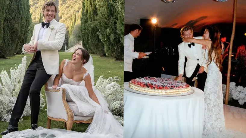 Millie Bobby Brown presume boda con el hijo de Bon Jovi