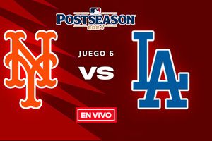 New York Mets vs Los Angeles Dodgers EN VIVO Serie de Campeonato Juego 6
