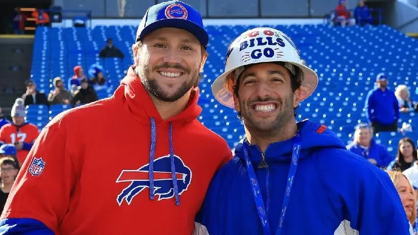Daniel Ricciardo engalana el Dolphins vs Bills mientras GP de Brasil es un caos