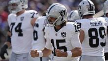 Los Raiders vienen de atrás y le propinan su segunda derrota a los Baltimore Ravens