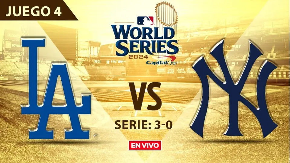 Los Angeles Dodgers vs New York Yankees EN VIVO Serie Mundial Juego 4