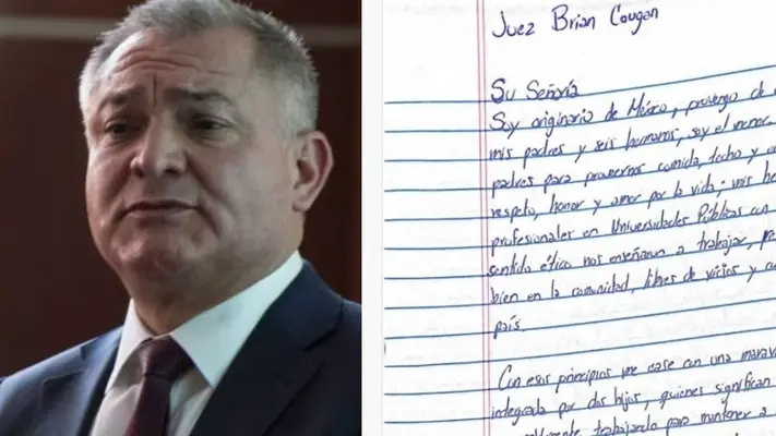 ¿Qué dicen las cartas que García Luna y sus hijos mandaron al juez Brian Cogan?