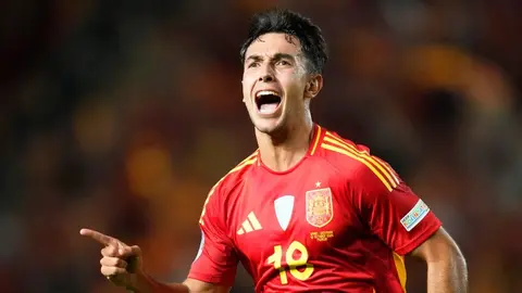 UEFA Nations League: Con gol solitario de Martín Zubimendi, España vence a Dinamarca