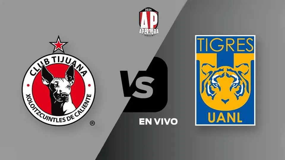 Xolos vs Tigres EN VIVO Liga MX Apertura 2024 Jornada 15