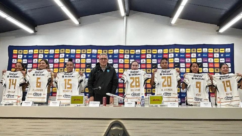 Pumas Femenil presenta de manera oficial a sus siete refuerzos para el Clausura 2025