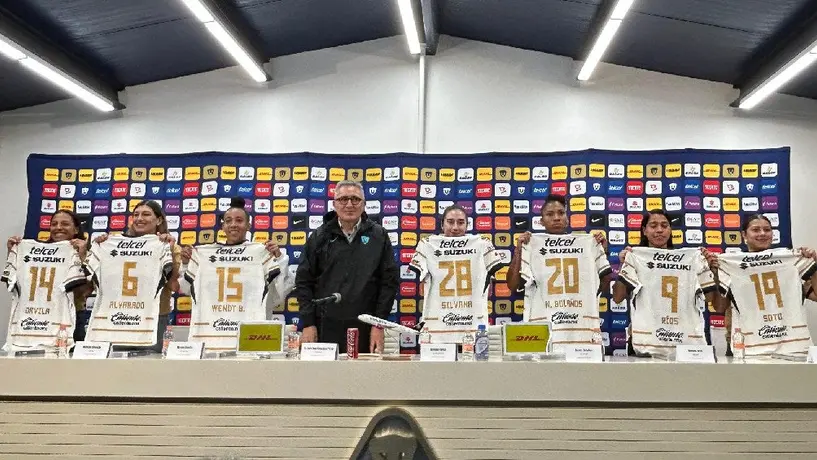 Pumas Femenil presenta de manera oficial a sus siete refuerzos para el Clausura 2025