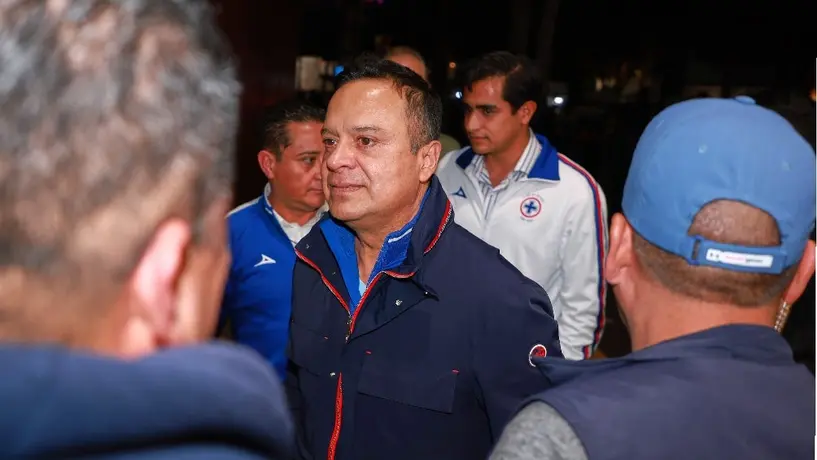 “Pasó lo de siempre, ya sabemos”: Víctor Velázquez, presidente de Cruz Azul