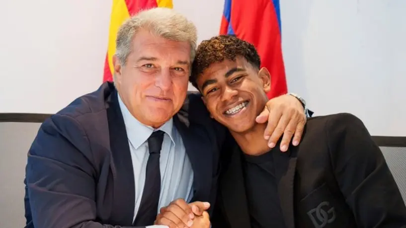 Laporta: 'Hemos recibido una oferta de 250 millones de euros por Yamal y la hemos rechazado'