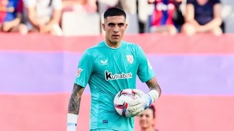 Alex Padilla, uno de los protagonistas de la jornada a pesar de la derrota del Bilbao