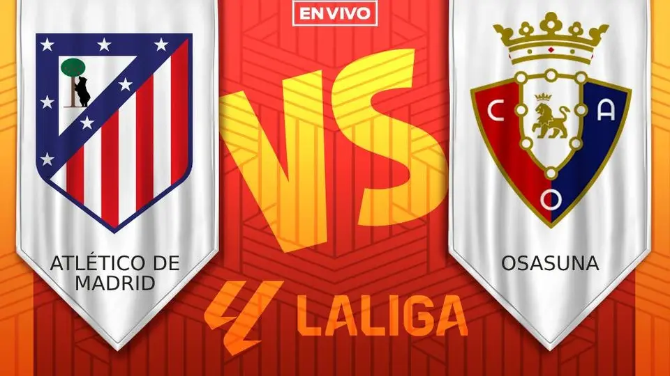 Atlético de Madrid vs Osasuna EN VIVO LaLiga Jornada 19