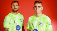 Barcelona presenta su tercer uniforme previo al debut en la UEFA Champions League