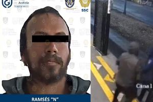 Vinculan a proceso a Ramsés 'N' por aventar a mujer policía al paso del Metrobús