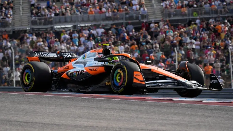 Russell le da la pole a Norris en Estados Unidos; Checo Pérez saldrá décimo
