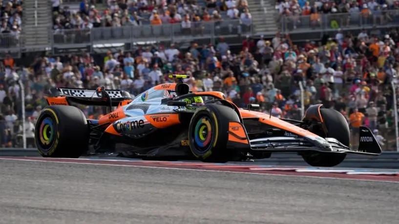Russell le da la pole a Norris en Estados Unidos; Checo Pérez saldrá décimo